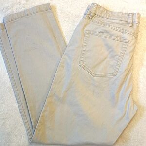 Goodthreads khaki 5-pocket athletic cut jeans Sz 32 W